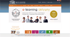 Desktop Screenshot of newsletter.ign.org.pl