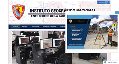 Desktop Screenshot of ign.gob.pe